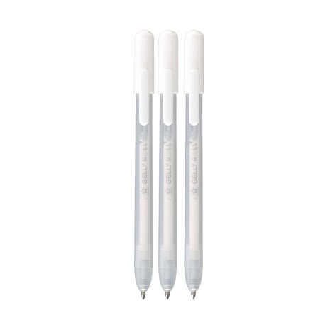SAKURA Gelly Roll Gelpen Classic Set White (3pcs) (PXGBRAWH3A)