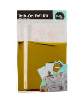Crafts & Co. Rub-on Foil Kit (3210825)