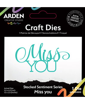 Arden Creative Studio Page Starters Stacked Miss You Die Set (ACSCD0010) Arden Creative Studio Page Starters Stacked Miss You Die Set (ACSCD0010)