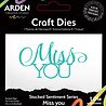 Arden Creative Studio PRE-ORDER Page Starters Stacked Miss You Die Set (ACSCD0010) Arden Creative Studio PRE-ORDER Page Starters Stacked Miss You Die Set (ACSCD0010)
