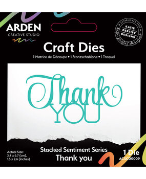 Arden Creative Studio Page Starters Stacked Thank You Die Set (ACSCD0009) Arden Creative Studio Page Starters Stacked Thank You Die Set (ACSCD0009)
