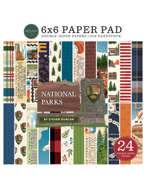 Carta Bella National Parks 6x6 Inch Paper Pad (CBN443023) Carta Bella National Parks 6x6 Inch Paper Pad (CBN443023)