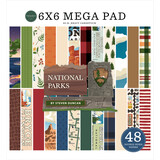 Carta Bella National Parks 6x6 Inch Mega Pad (CBN443031)