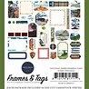 Carta Bella PRE-ORDER National Parks Ephemera Frames & Tags (CBN443025) Carta Bella PRE-ORDER National Parks Ephemera Frames & Tags (CBN443025)