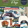 Carta Bella PRE-ORDER National Parks Ephemera Frames & Tags (CBN443025) Carta Bella PRE-ORDER National Parks Ephemera Frames & Tags (CBN443025)