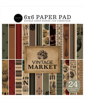 Carta Bella Vintage Market 6x6 Inch Paper Pad (CBVT449023)