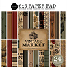 Carta Bella PRE-ORDER Vintage Market 6x6 Inch Paper Pad (CBVT449023) Carta Bella PRE-ORDER Vintage Market 6x6 Inch Paper Pad (CBVT449023)
