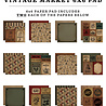 Carta Bella PRE-ORDER Vintage Market 6x6 Inch Paper Pad (CBVT449023) Carta Bella PRE-ORDER Vintage Market 6x6 Inch Paper Pad (CBVT449023)