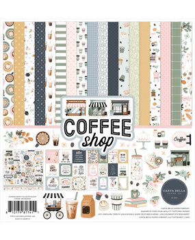 Carta Bella Coffee Shop 12x12 Inch Collection Kit (CBCS446016) Carta Bella Coffee Shop 12x12 Inch Collection Kit (CBCS446016)