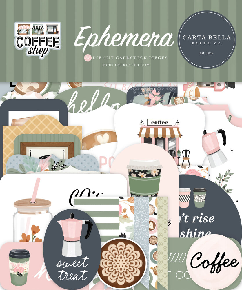 Carta Bella Coffee Shop Ephemera (CBCS446024) Carta Bella Coffee Shop Ephemera (CBCS446024)