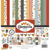 Echo Park Chickens 12x12 Inch Collection Kit (CK448016)