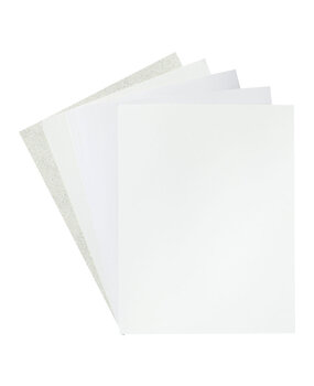 Spellbinders Treasured Cardstock 8.5x11 Inch Antique White Assortment (SCSP-016) Spellbinders Treasured Cardstock 8.5x11 Inch Antique White Assortment (SCSP-016)
