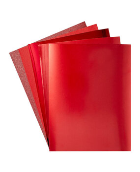 Spellbinders Treasured Cardstock 8.5x11 Inch Ruby Assortment (SCSP-018) Spellbinders Treasured Cardstock 8.5x11 Inch Ruby Assortment (SCSP-018)