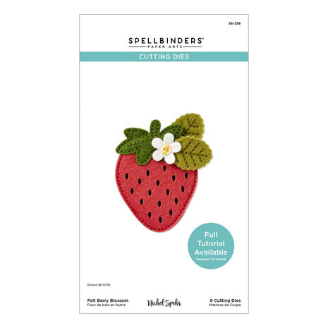 Spellbinders Summer Felt Stitch & Create Berry Blossom Dies (S6-256)