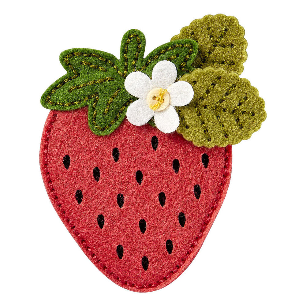 Spellbinders Summer Felt Stitch & Create Berry Blossom Dies (S6-256)