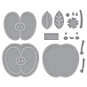 Spellbinders PRE-ORDER Summer Felt Stitch & Create Cheeky Apple Dies (S7-274) Spellbinders PRE-ORDER Summer Felt Stitch & Create Cheeky Apple Dies (S7-274)