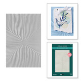 Spellbinders Modern Botanicals Lined Corners 3D Embossing Folder (E3D-124)
