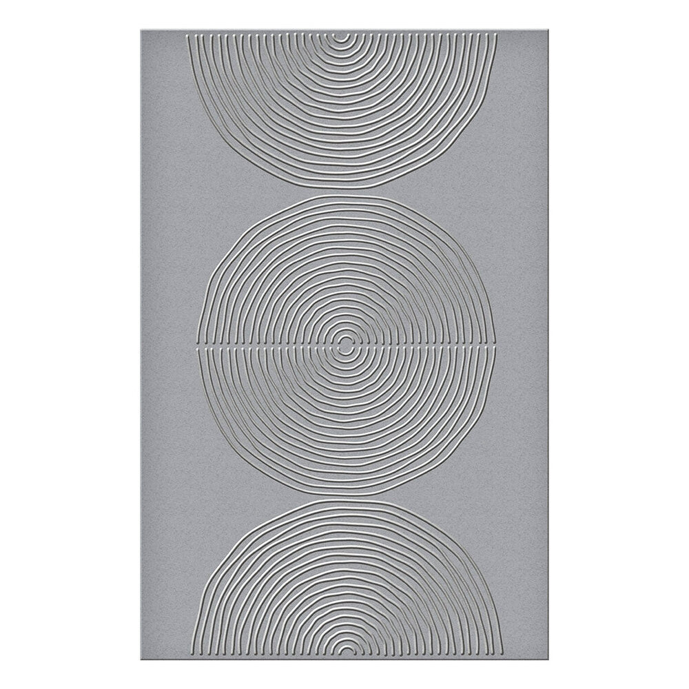 Spellbinders Modern Botanicals Lined Circles Embossing Folder (SES-066) Spellbinders Modern Botanicals Lined Circles Embossing Folder (SES-066)