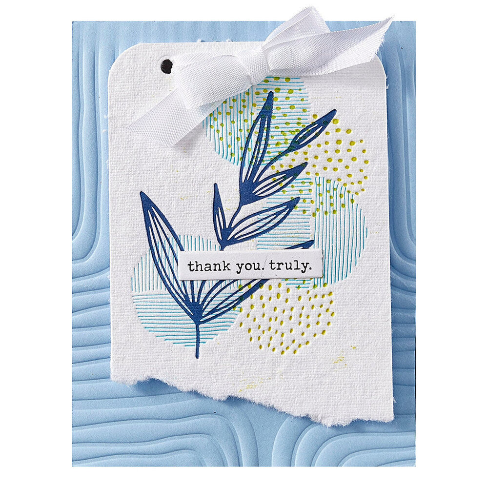 Spellbinders Modern Botanicals Growing Registration Press Plate & Die Set  (BPR-027)