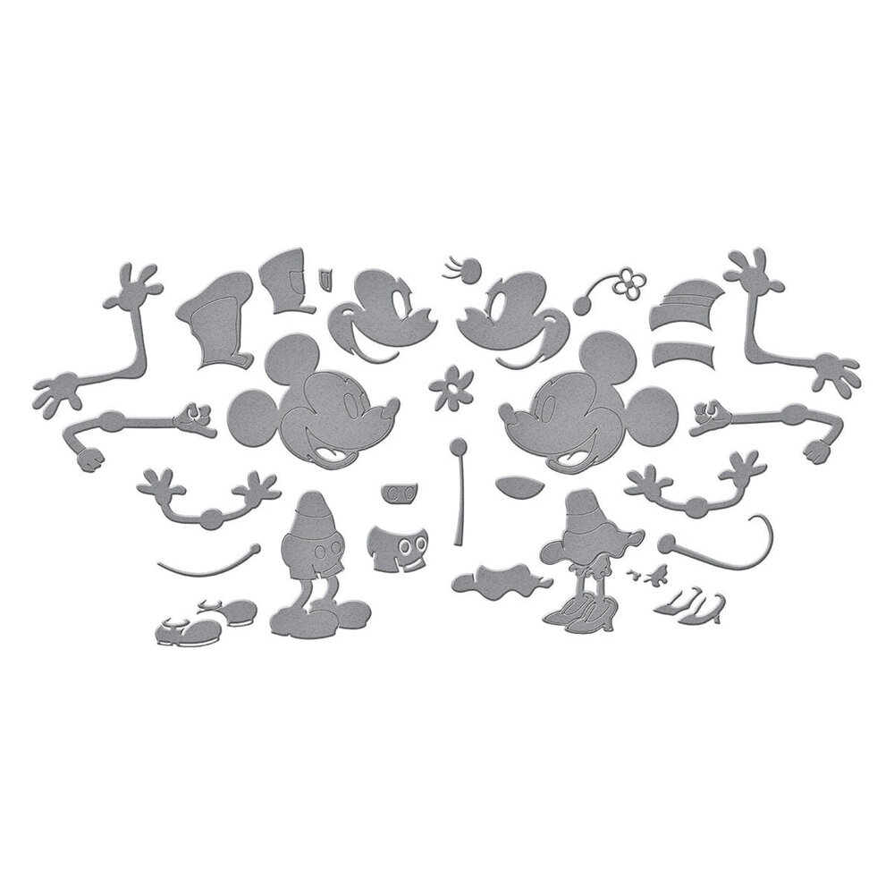 Spellbinders Say Cheese Classic Mouse Steamboat Willie Duo Dies (S6-261) Spellbinders Say Cheese Classic Mouse Steamboat Willie Duo Dies (S6-261)