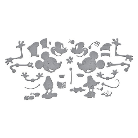 Spellbinders Say Cheese Classic Mouse Steamboat Willie Duo Dies (S6-261) Spellbinders Say Cheese Classic Mouse Steamboat Willie Duo Dies (S6-261)