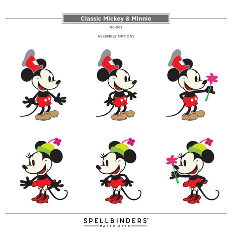 Spellbinders Say Cheese Classic Mouse Steamboat Willie Duo Dies (S6-261) Spellbinders Say Cheese Classic Mouse Steamboat Willie Duo Dies (S6-261)