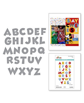 Spellbinders Say Cheese Classic Mouse Alphabet Dies (S5-703) Spellbinders Say Cheese Classic Mouse Alphabet Dies (S5-703)