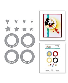 Spellbinders Say Cheese Classic Mouse Frame & Sentiments Dies (S4-1470) Spellbinders Say Cheese Classic Mouse Frame & Sentiments Dies (S4-1470)