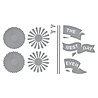 Spellbinders PRE-ORDER Say Cheese Classic Mouse Flags & Banners Dies (S4-1471) Spellbinders PRE-ORDER Say Cheese Classic Mouse Flags & Banners Dies (S4-1471)