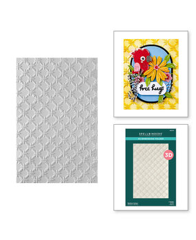 Spellbinders Cheerful Chirps Bamboo Screen 3D Embossing Folder (E3D-121) Spellbinders Cheerful Chirps Bamboo Screen 3D Embossing Folder (E3D-121)