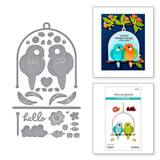 Spellbinders Cheerful Chirps Pretty Birds Dies (S4-1406)
