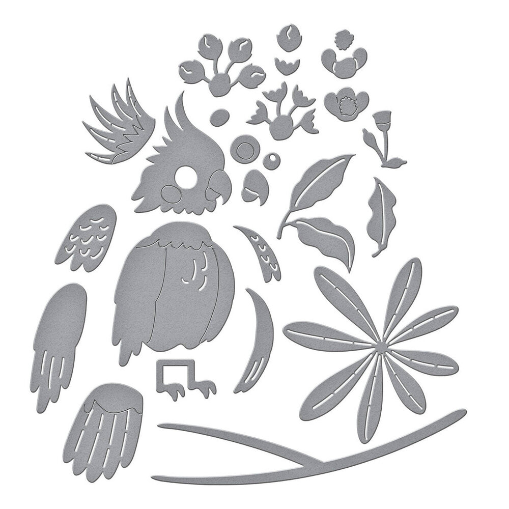 Spellbinders Cheerful Chirps Flying High Dies (S4-1407) Spellbinders Cheerful Chirps Flying High Dies (S4-1407)