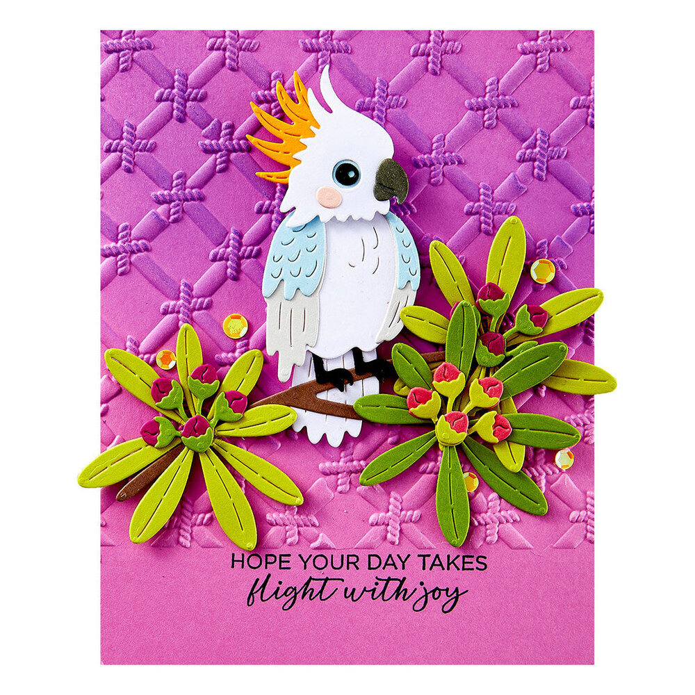 Spellbinders Cheerful Chirps Flying High Dies (S4-1407) Spellbinders Cheerful Chirps Flying High Dies (S4-1407)