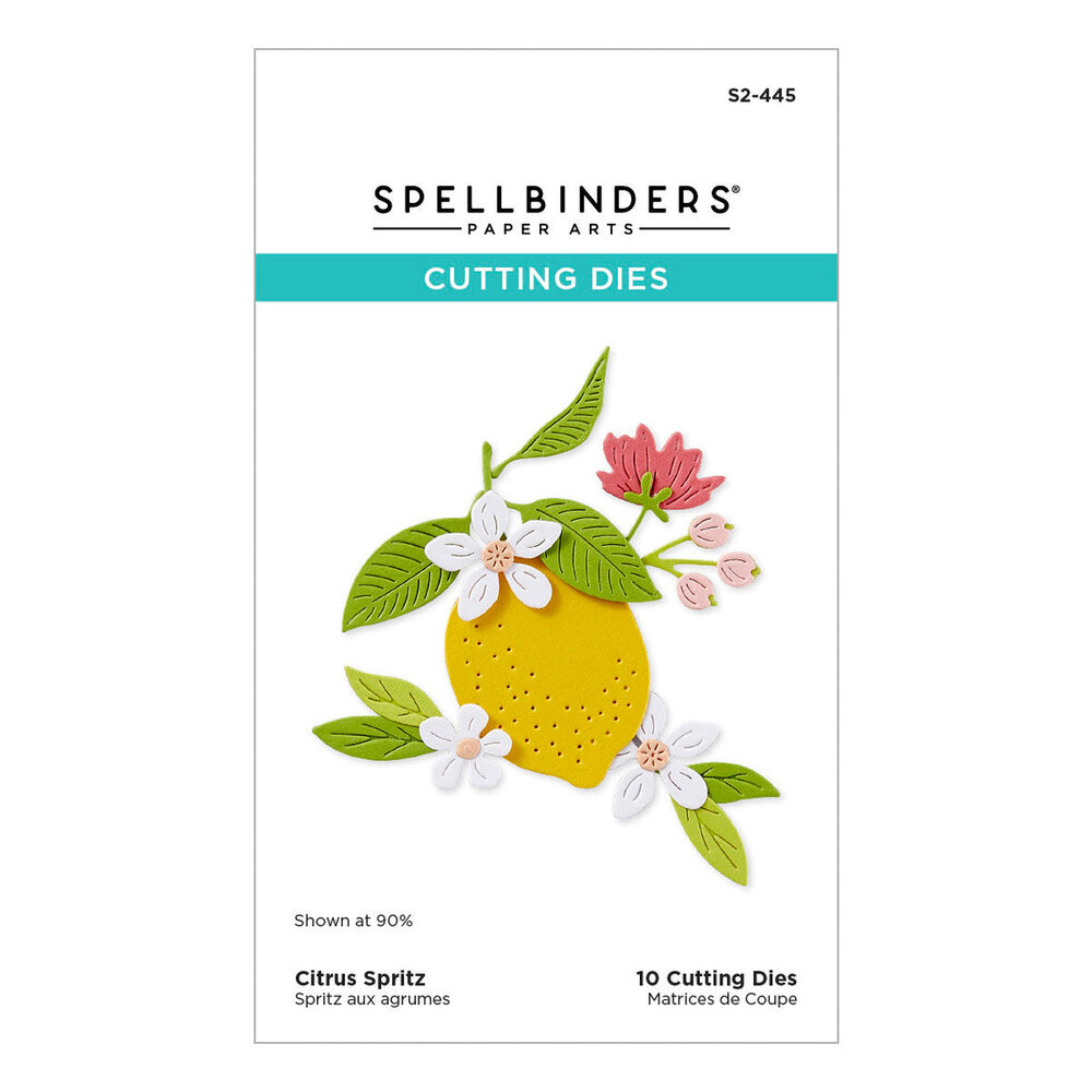Spellbinders La Dolce Vita Citrus Spritz Dies (S2-445)