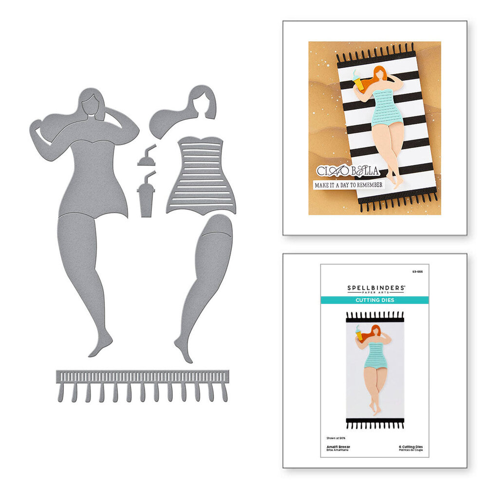 Spellbinders La Dolce Vita Amalfi Breeze Dies (S3-555) Spellbinders La Dolce Vita Amalfi Breeze Dies (S3-555)