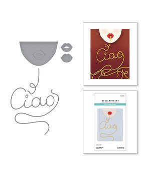 Spellbinders La Dolce Vita Ciao Spaghetti Dies (S4-1050)