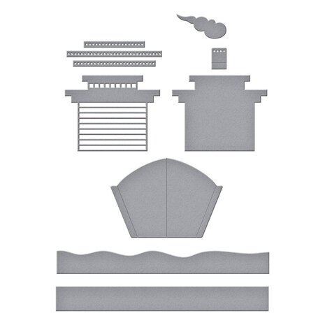 Spellbinders La Dolce Vita Deckside Dreams Dies (S4-1447) Spellbinders La Dolce Vita Deckside Dreams Dies (S4-1447)