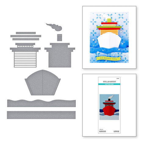 Spellbinders La Dolce Vita Deckside Dreams Dies (S4-1447) Spellbinders La Dolce Vita Deckside Dreams Dies (S4-1447)