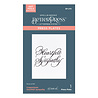 Spellbinders PRE-ORDER Copperplate Happy Everything Heartfelt Sympathy BetterPress Plate (BP-279) Spellbinders PRE-ORDER Copperplate Happy Everything Heartfelt Sympathy BetterPress Plate (BP-279)