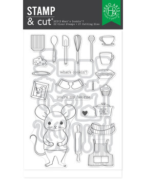Hero Arts Retro Kitchen What's Cookin'? Clear Stamps & Dies (DC313) Hero Arts Retro Kitchen What's Cookin'? Clear Stamps & Dies (DC313)
