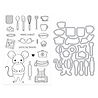 Hero Arts PRE-ORDER Retro Kitchen What's Cookin'? Clear Stamps & Dies (DC313) Hero Arts PRE-ORDER Retro Kitchen What's Cookin'? Clear Stamps & Dies (DC313)