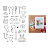 Hero Arts PRE-ORDER Retro Kitchen What's Cookin'? Clear Stamps (CM802) Hero Arts PRE-ORDER Retro Kitchen What's Cookin'? Clear Stamps (CM802)