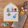 Hero Arts PRE-ORDER Retro Kitchen On the Shelf Clear Stamps (CM803) Hero Arts PRE-ORDER Retro Kitchen On the Shelf Clear Stamps (CM803)