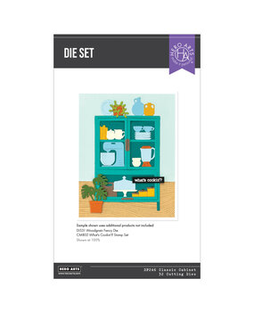 Hero Arts Retro Kitchen Classic Cabinet Dies (DF246) Hero Arts Retro Kitchen Classic Cabinet Dies (DF246)