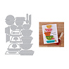 Hero Arts Retro Kitchen Classic Casserole Dies (DF247) Hero Arts Retro Kitchen Classic Casserole Dies (DF247)