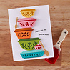 Hero Arts Retro Kitchen Classic Casserole Dies (DF247) Hero Arts Retro Kitchen Classic Casserole Dies (DF247)