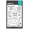 Hero Arts PRE-ORDER What's Brewing? Coffee or Tea Clear Stamps (CM806) Hero Arts PRE-ORDER What's Brewing? Coffee or Tea Clear Stamps (CM806)
