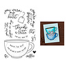 Hero Arts PRE-ORDER What's Brewing? Coffee or Tea Clear Stamps (CM806) Hero Arts PRE-ORDER What's Brewing? Coffee or Tea Clear Stamps (CM806)