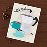 Hero Arts What's Brewing? Stovetop Espresso Dies (DF248) Hero Arts What's Brewing? Stovetop Espresso Dies (DF248)