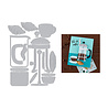 Hero Arts What's Brewing? Coffee and Croissant Dies (DF249) Hero Arts What's Brewing? Coffee and Croissant Dies (DF249)